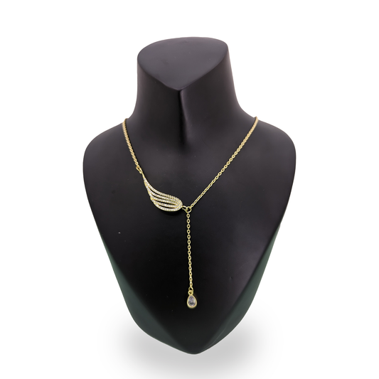 angel wing necklace