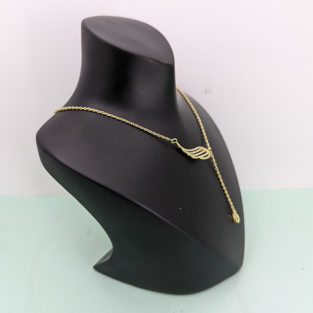 angel wing necklace
