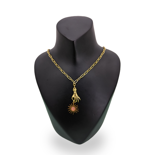 the suns necklace