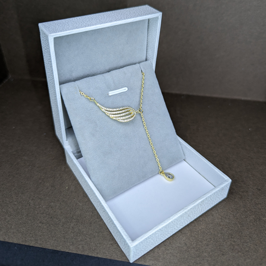 angel wing necklace