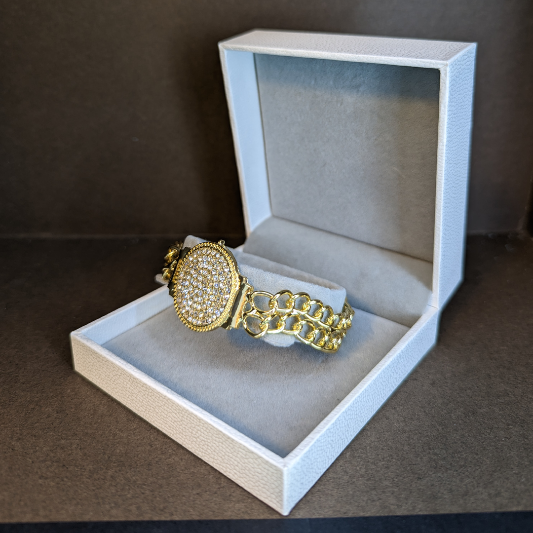 gold watch bracelet