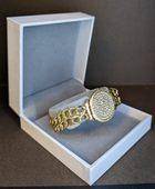 gold watch bracelet