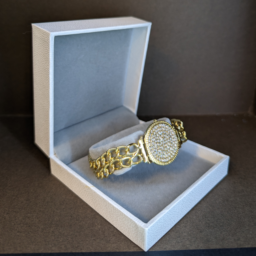 gold watch bracelet