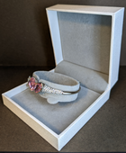 pink stone bracelet