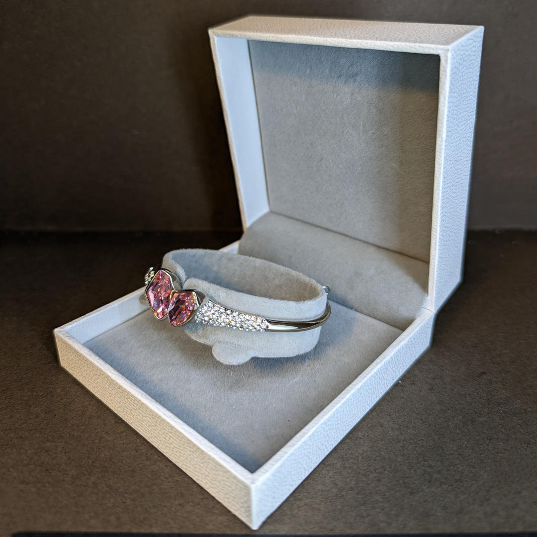 pink stone bracelet
