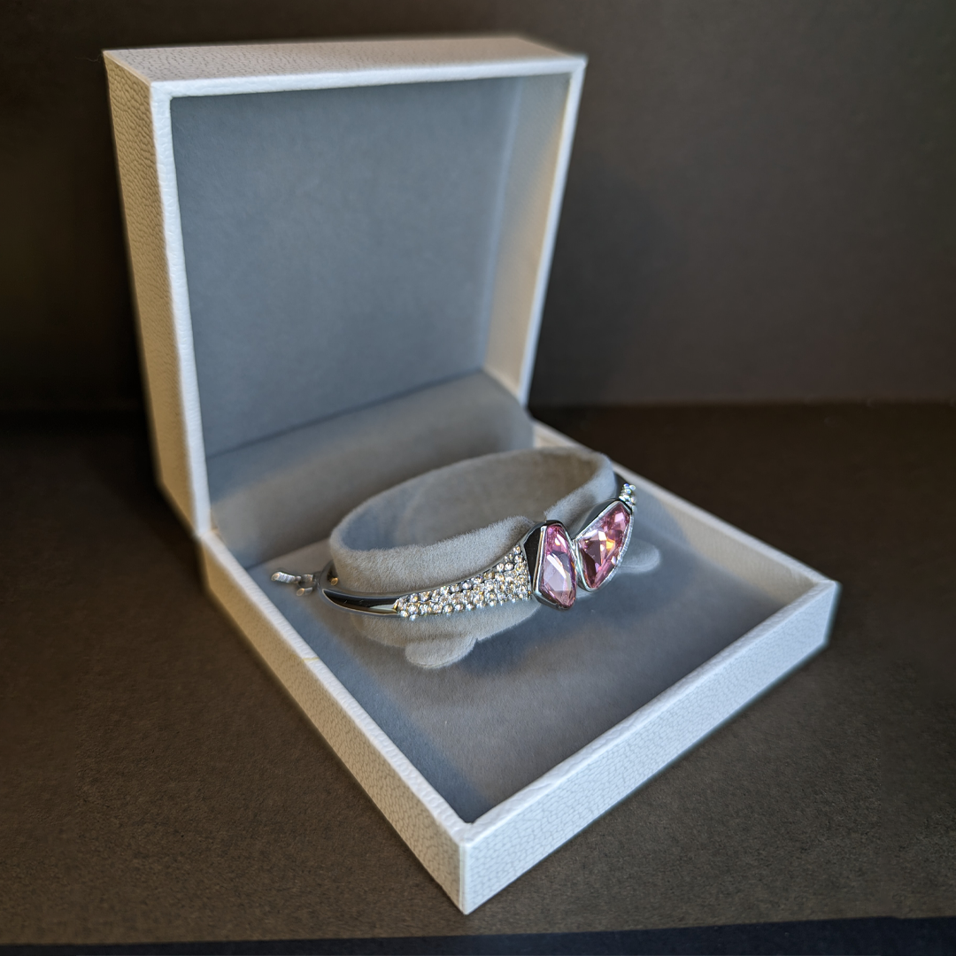 pink stone bracelet