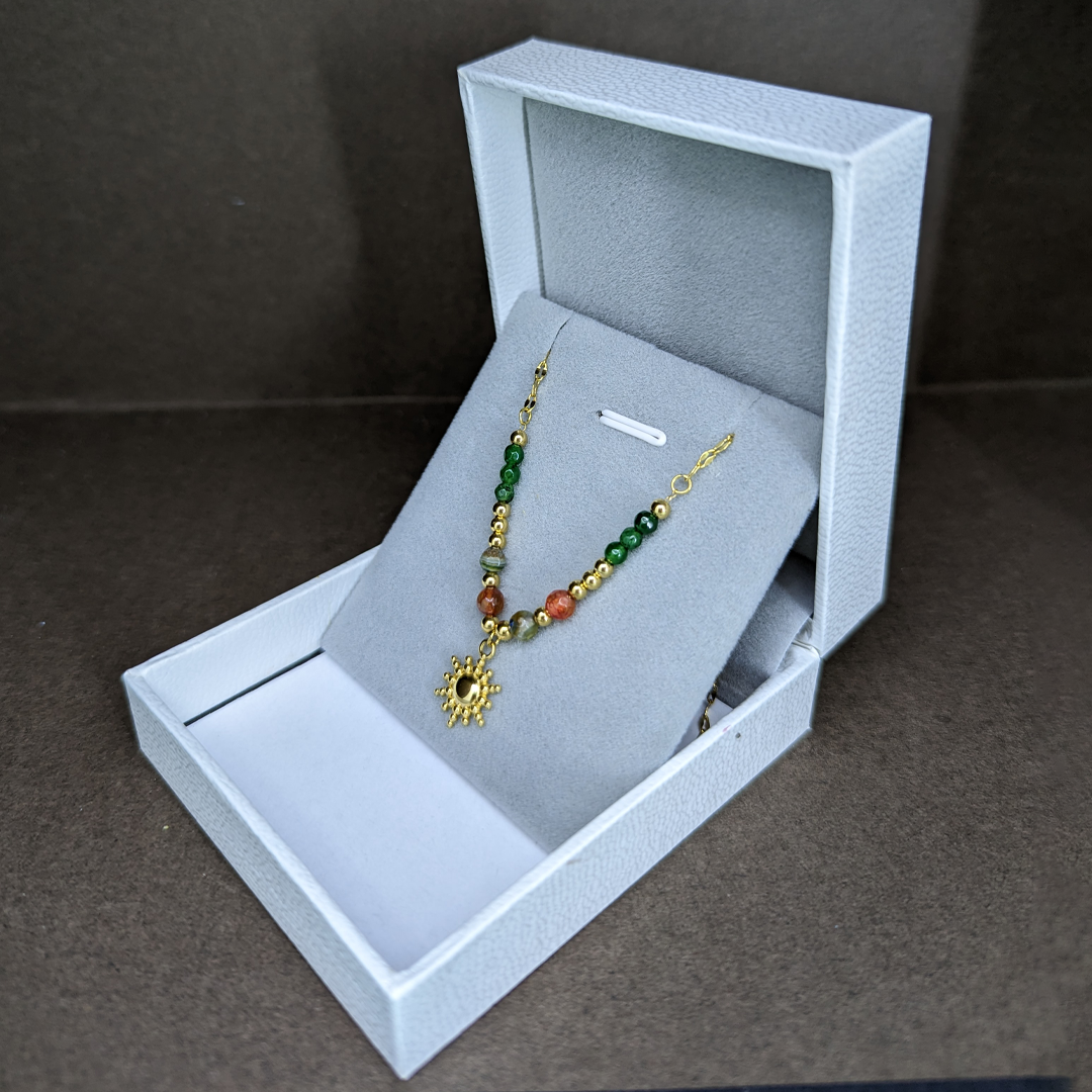 planets and the sun necklace