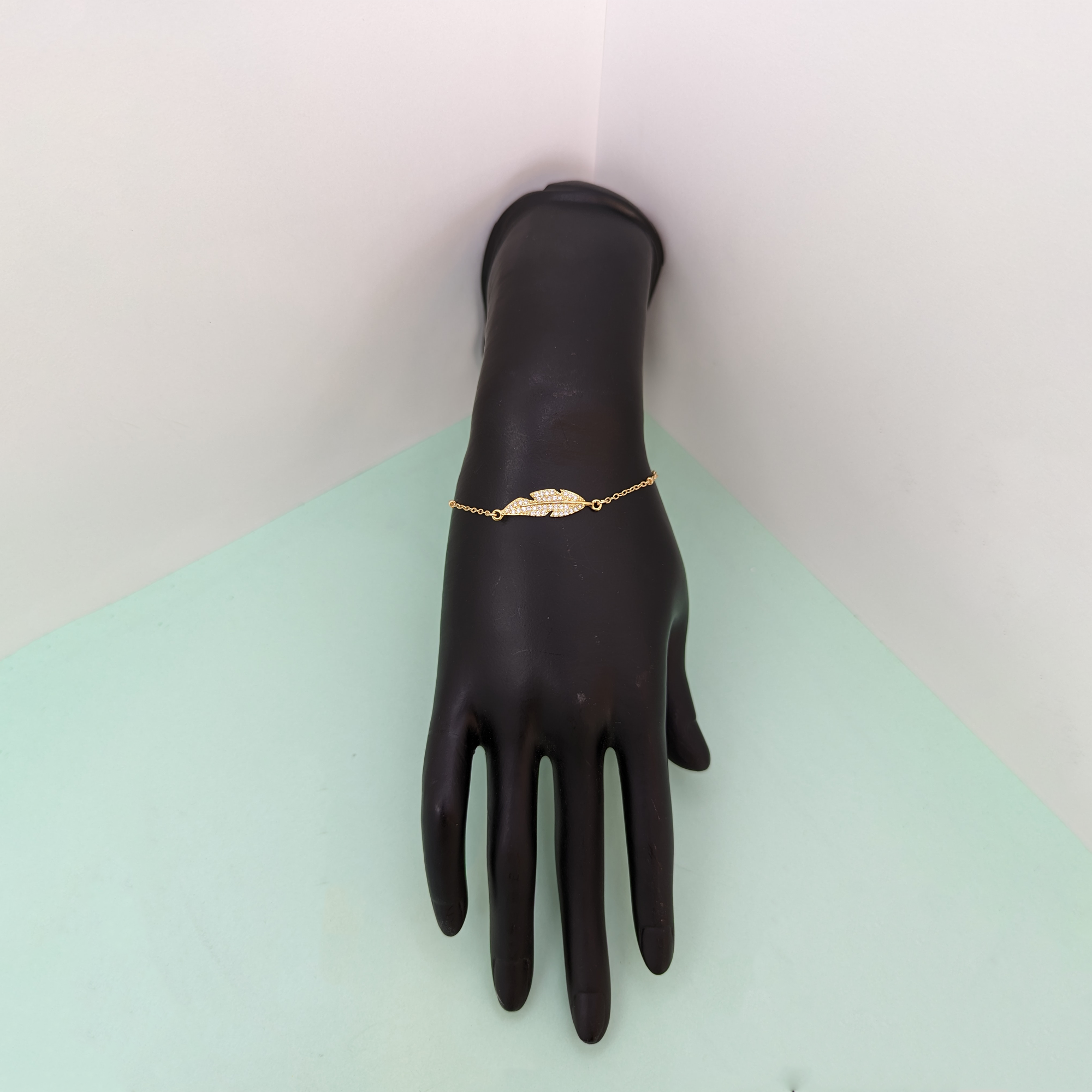 feather bracelet
