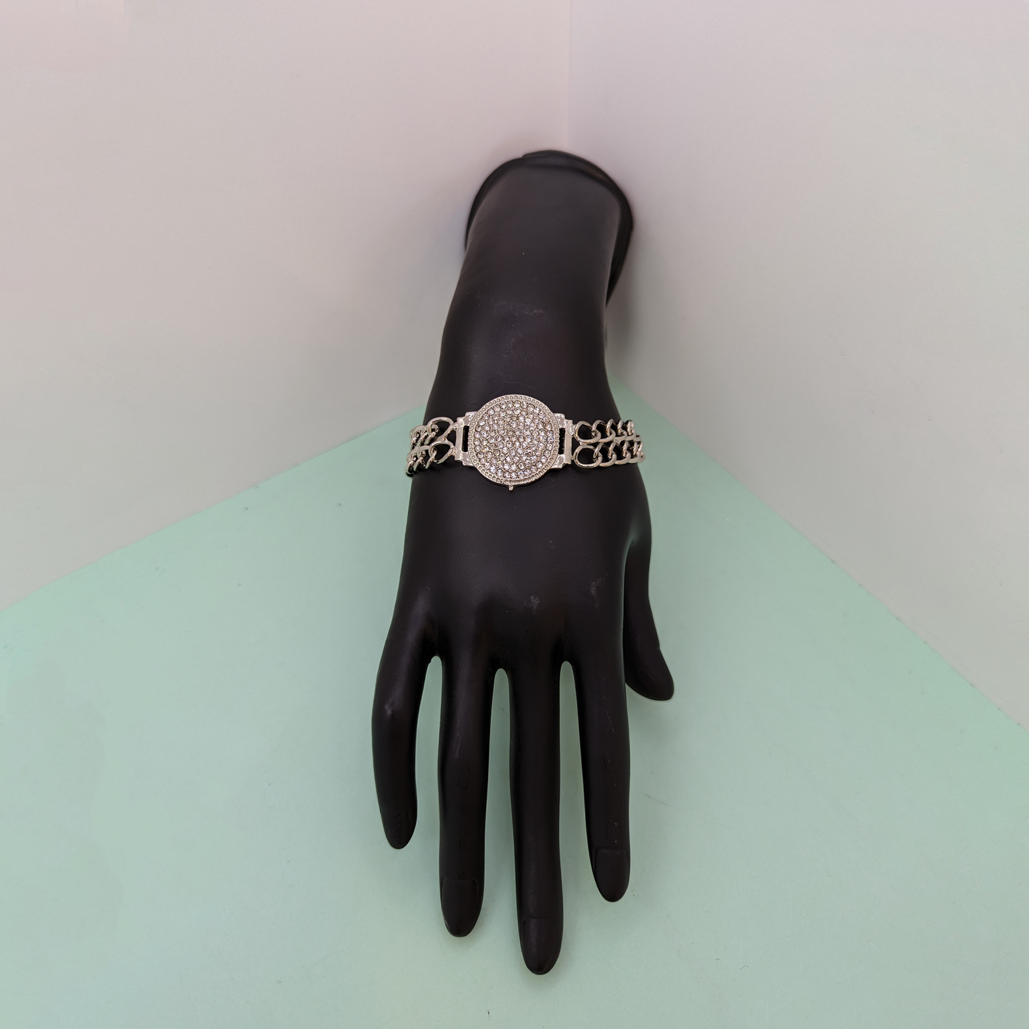 silver watch bracelet