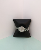 silver watch bracelet
